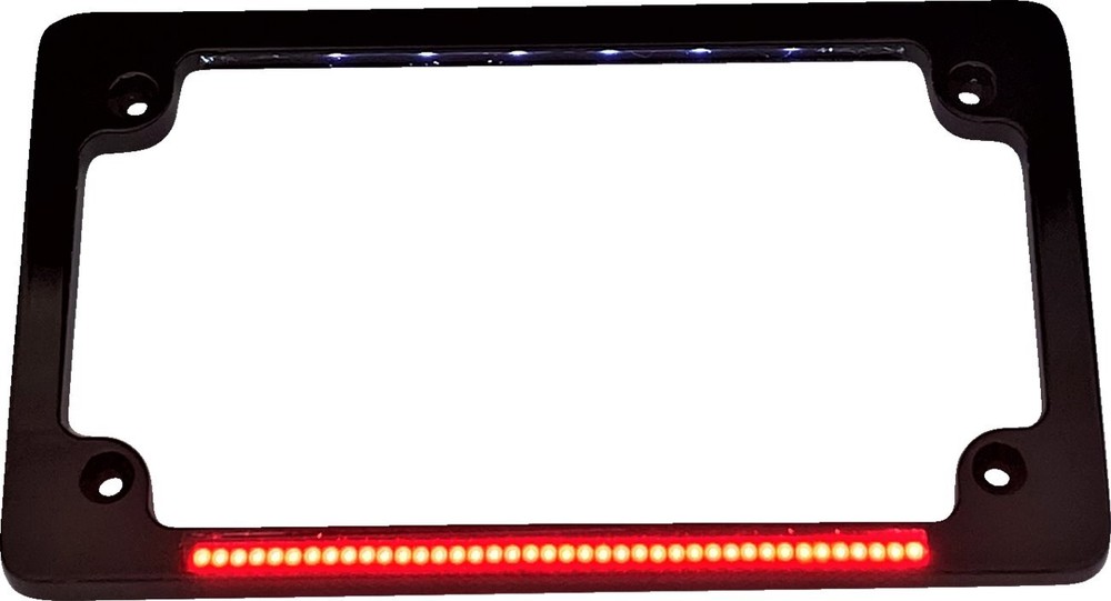 Custom Dynamics Black Dual Intensity LED License Plate Frame (TF02-B)