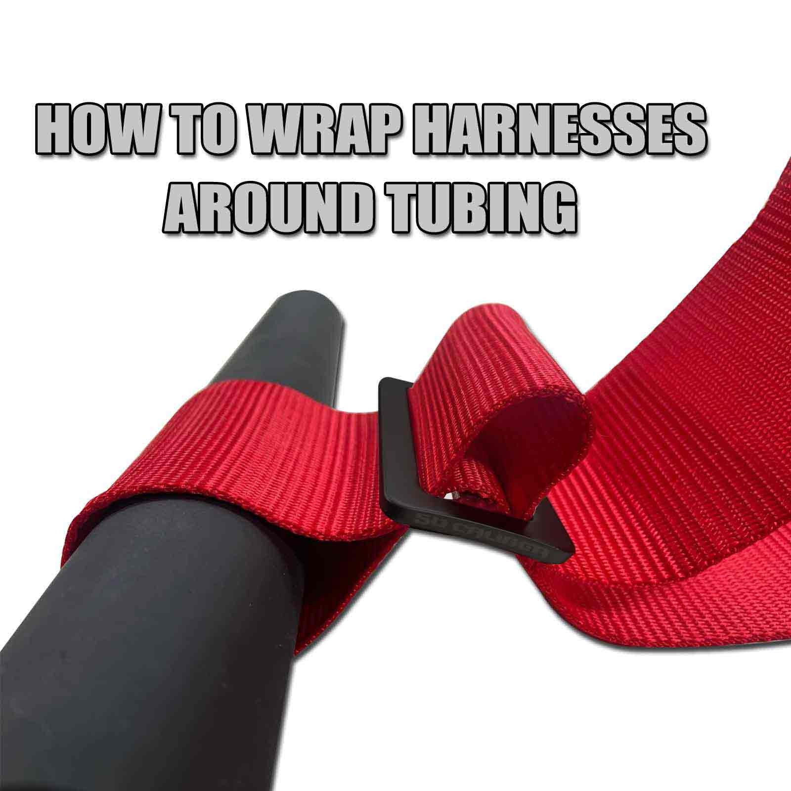 4 Point 2 Inch 3 Inch Racing Harness SxS Off Road Push Button Buckle Seat Belt