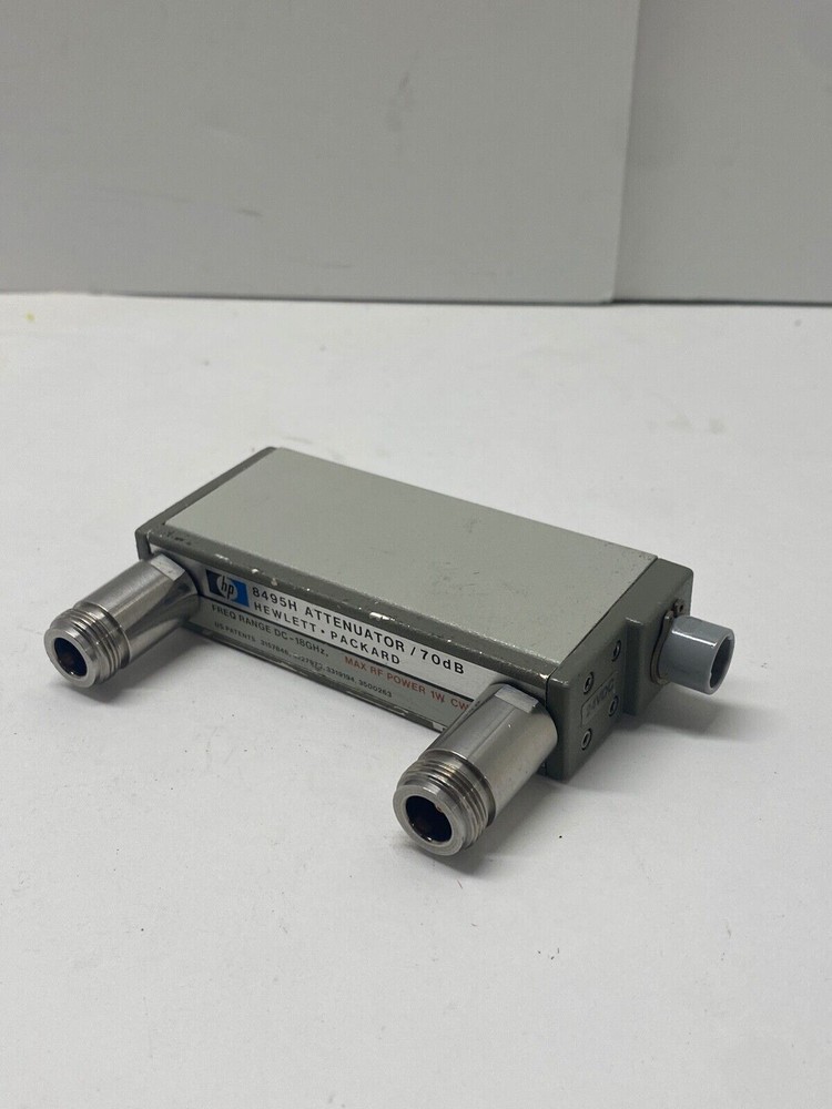 Agilent 8495H Programmable Step Attenuator, 18 GHz, 0-70 dB