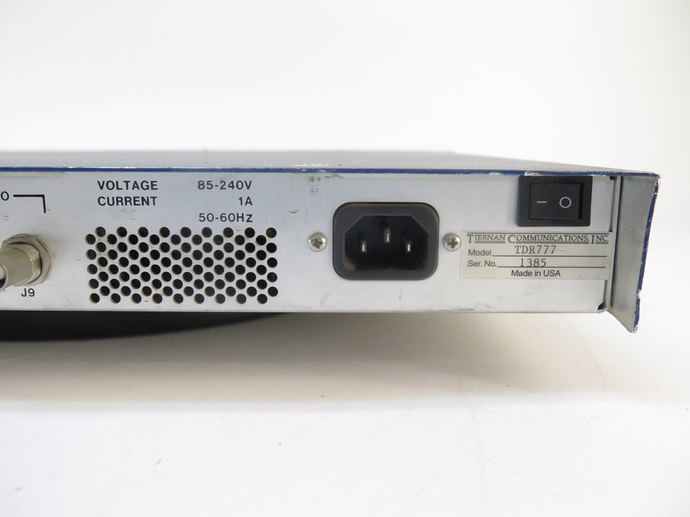 Tiernan TDR777 IRD MPEG-2 DVB Receiver Decoder 1RU Rack Mounted