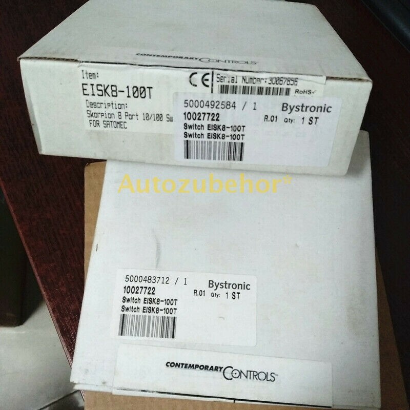 1PCS New EISK8-100T CTRLink Skorpion 8 Port 10/100 Switch Ring Network Setting