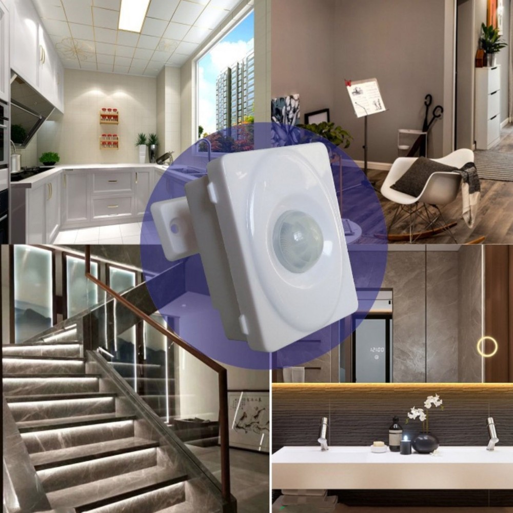 Automatic IR Infrared PIR Motion Sensor Light Switch Auto On/Off Lamp Control