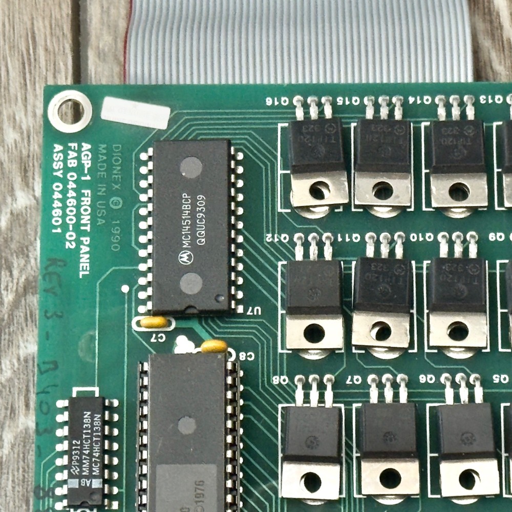 Dionex AGP-1 Gradient Pump Front Panel Display Circuit Board Tested Working