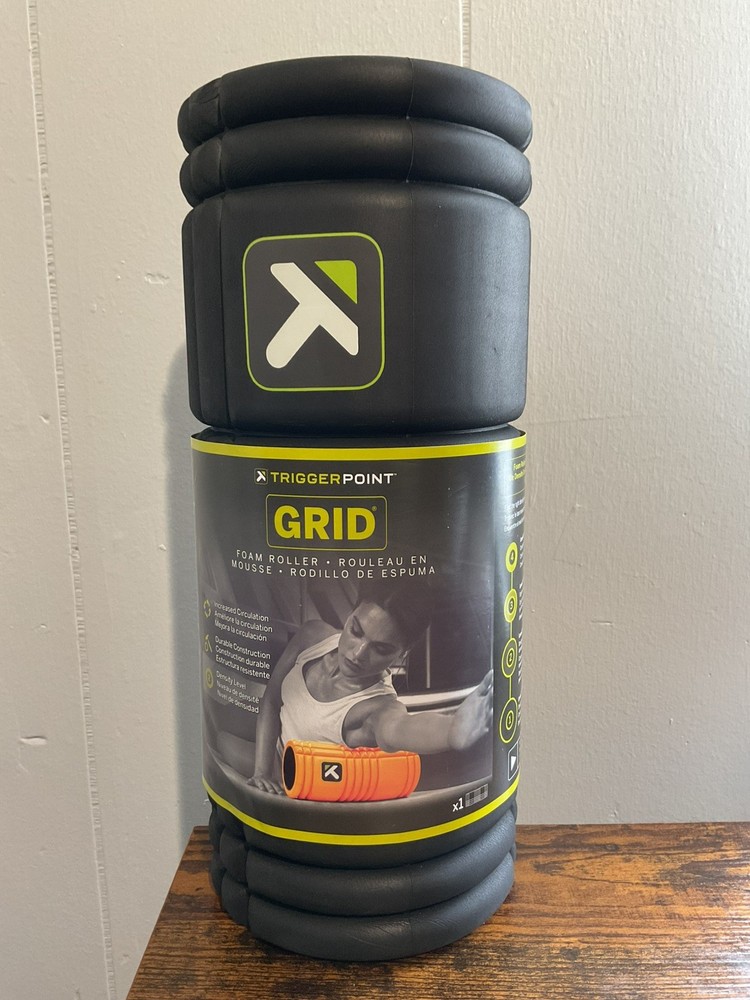 Trigger Point Performance TPT-GRDBW The Grid Black Foam Roller - Black