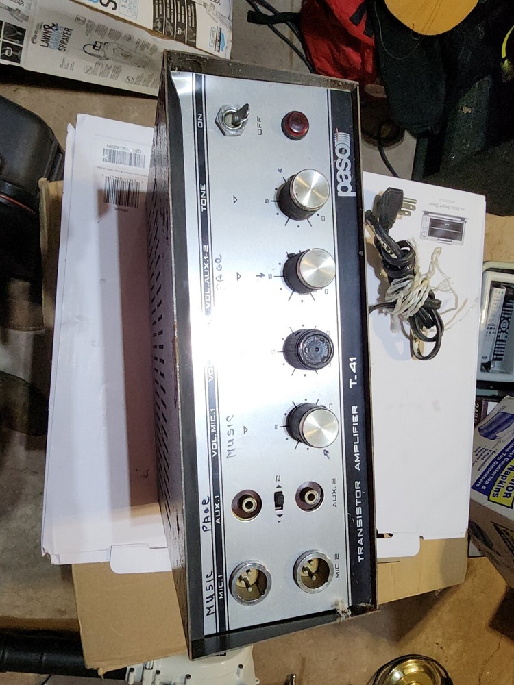 Paso Transistor Amplifier T-41