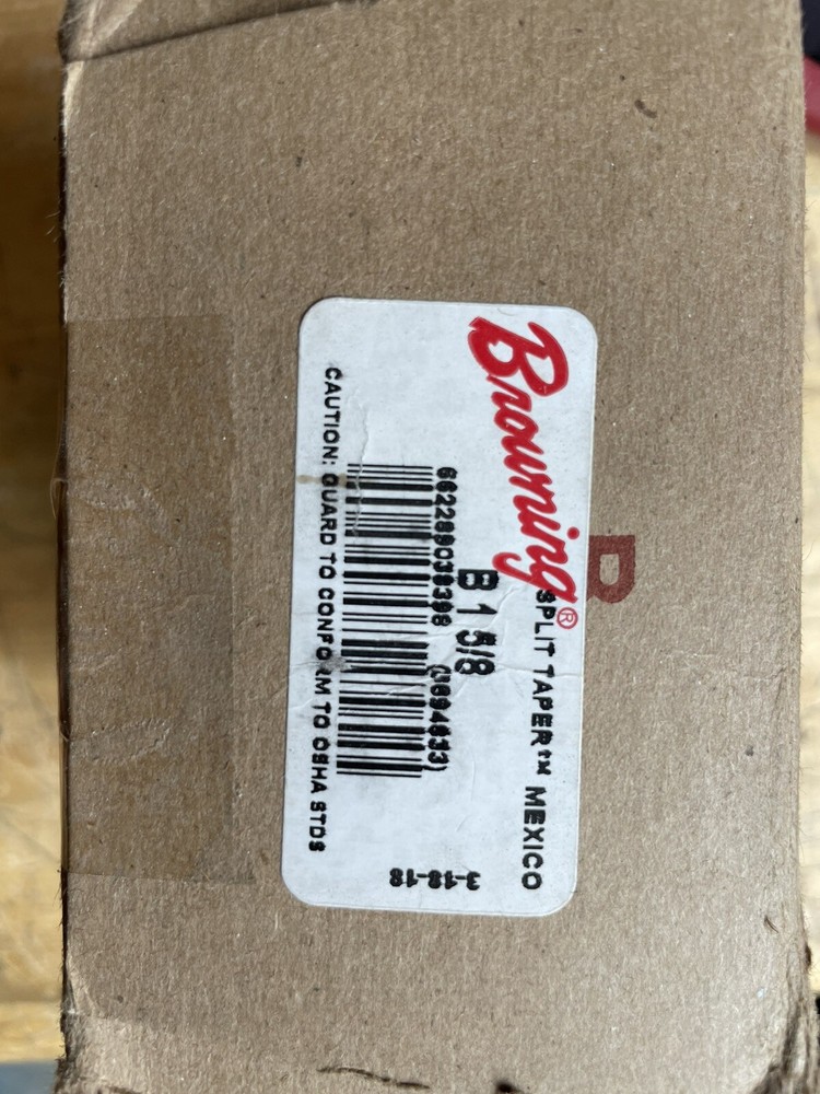 BROWNING 1 5/8”bore SPLIT TAPER BUSHING