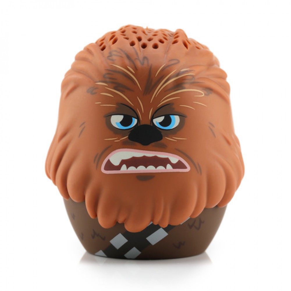 Star Wars Chewbacca Bitty Boomers Bluetooth Speaker Brown