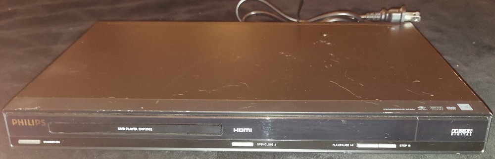 Philips DVP3962/37 DVD Player Without Remote Progressive Scan Upconverts Tested