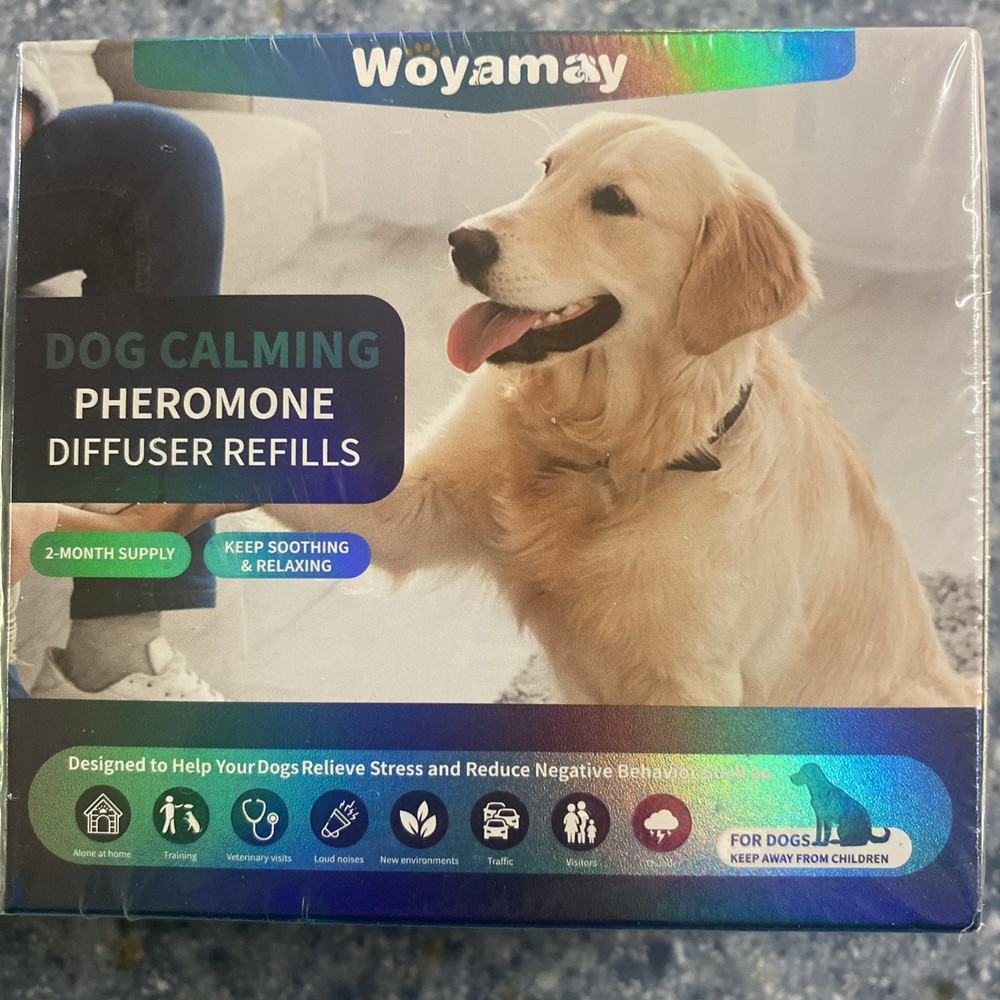 Woyamay Dog Calming Pheromone Diffuser Refills Anxiety Relief