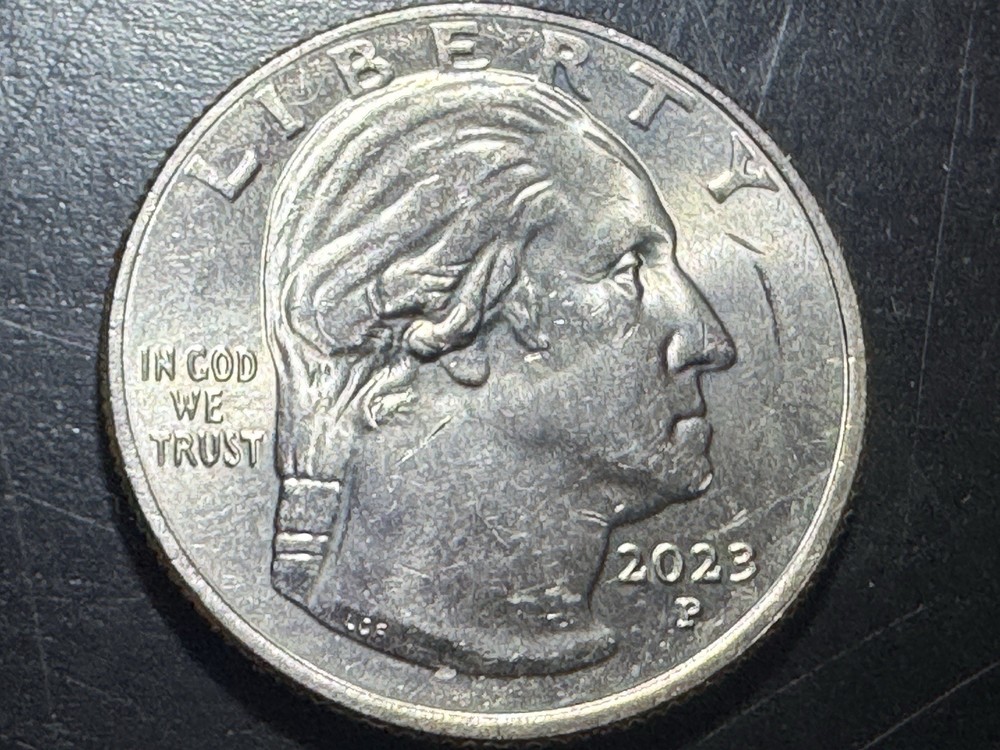 MARIA TALLCHIEF Quarter, Mint Error “In Cod We Trust” ; Rare