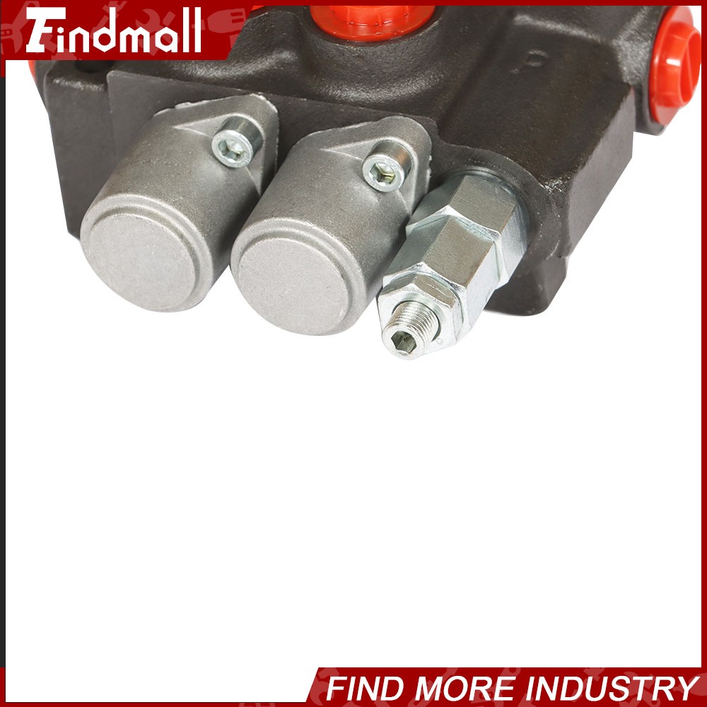 2 Spool 11GPM Hydraulic Control Valve Double Acting Tractor Loader W/Joystick