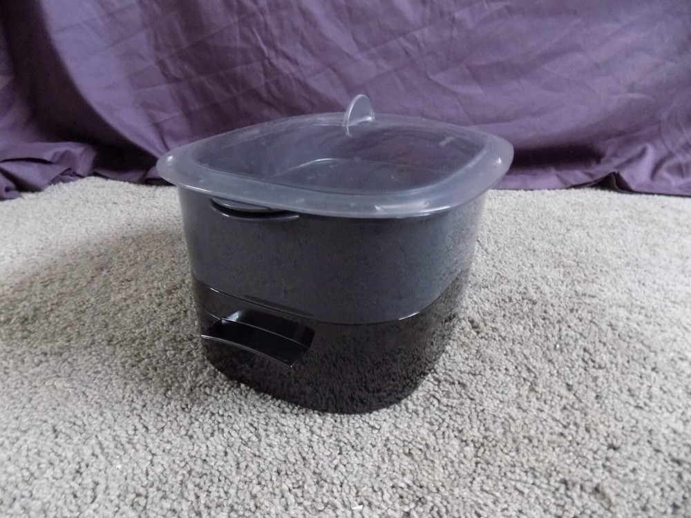 Tupperware Made in USA 5 Piece Microwave Stackable 2 Tier Steamer 4145A