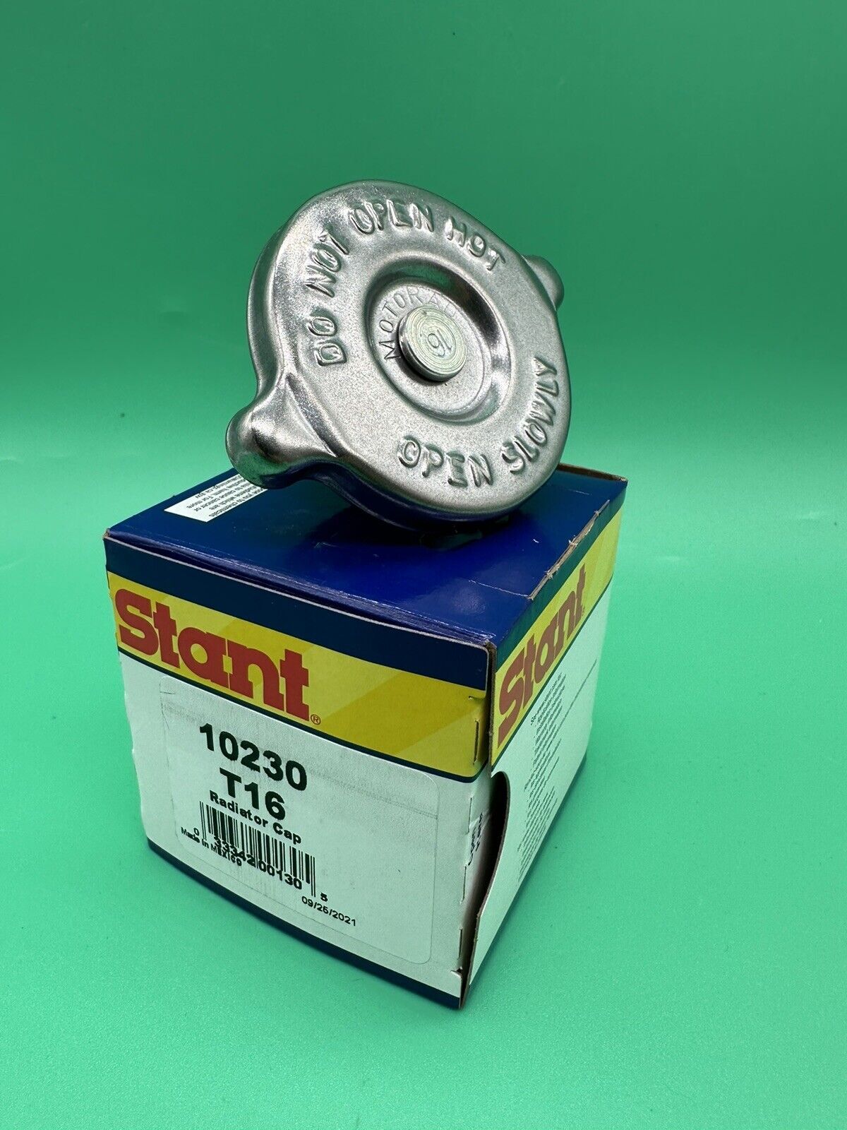Brand NEW STANT 10230 OEM T16 Type Coolant System Radiator Cap Replacement 16lbs