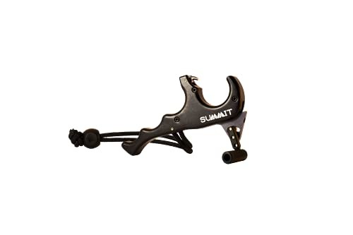 Scott Archery Summit Thumb Trigger Release, 4-Finger Handle (8009-BK)