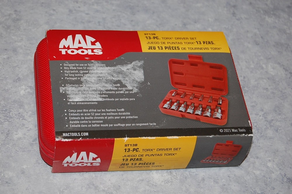 Torx Socket Set Mac Tools 13 Pc
