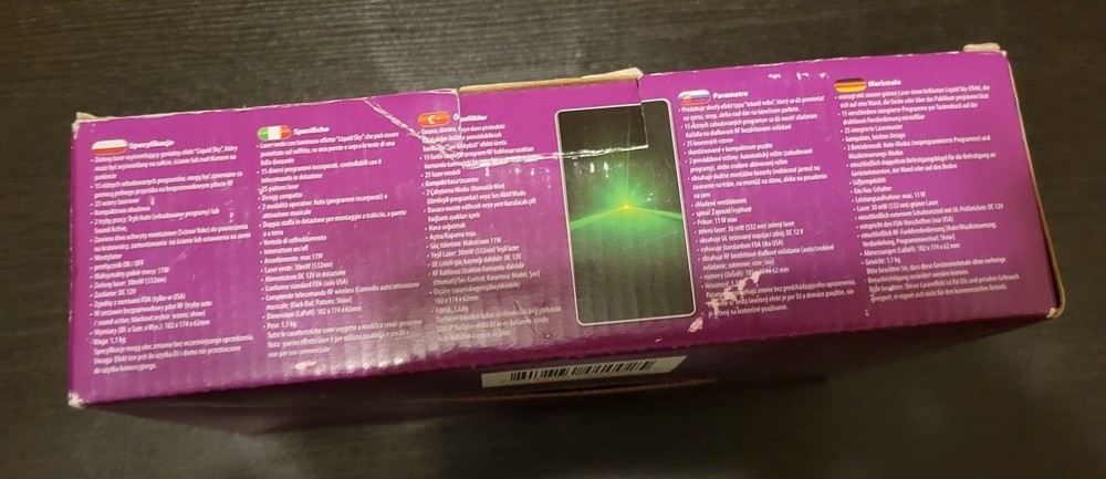 ADJ Micro Sky Portable Mini Green Laser