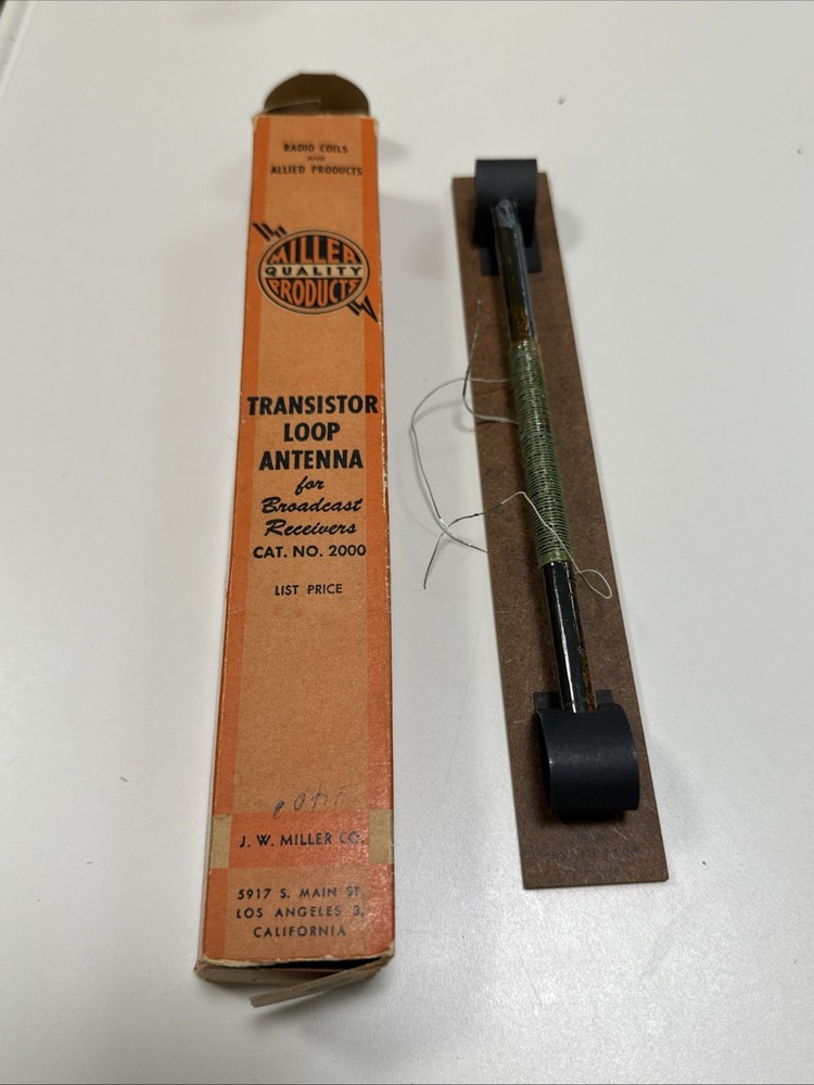 miller transistor loop antenna #2000
