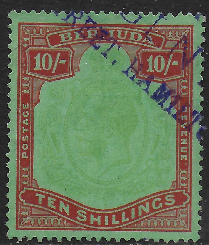 Bermuda stamps 1924 SG 92 CANC VF