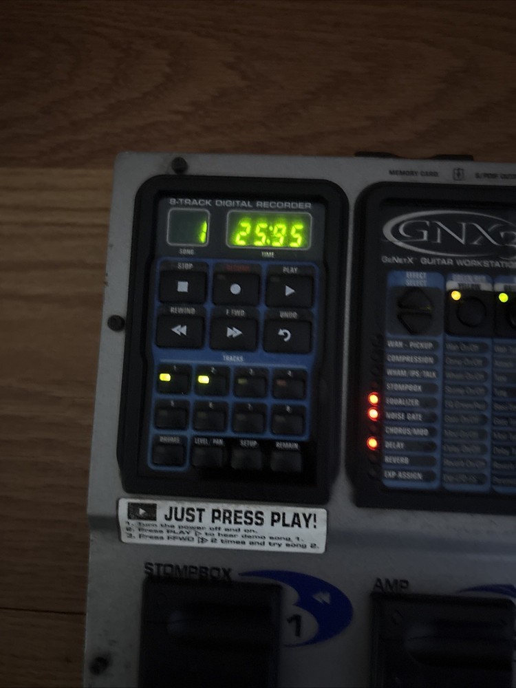 DigiTech GNX3 Guitar Workstation Multi-Effects Guitar Effect Pedal