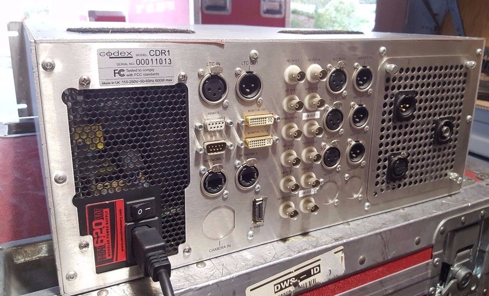 Codex Digital Lab DIGILAB CDR1 Recorder & Road Case