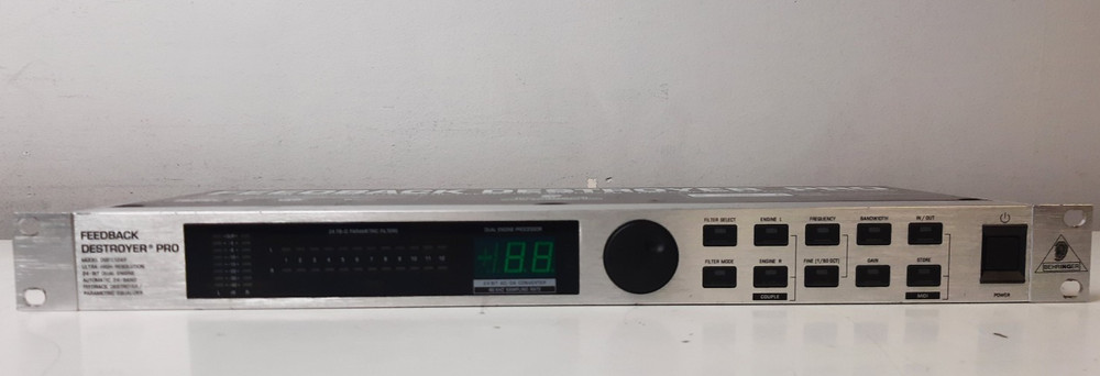 Behringer Feedback Destroyer Pro DSP1124P POWER TESTED