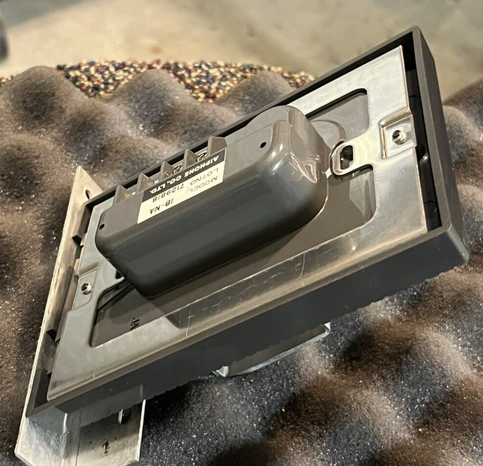 (1) Aiphone Door Station Model IB-NA Flush Mount Door Call Intercom. NOS.