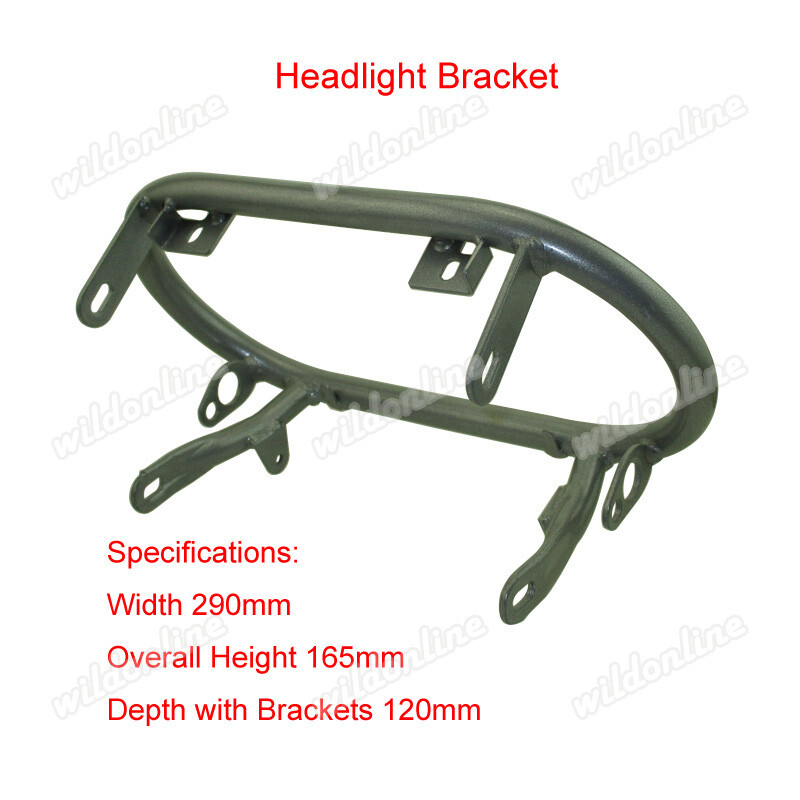 Headlight Bracket For Baja Monkey Double Headlamp Brace Motorcycle