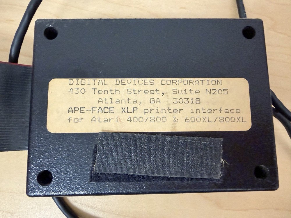 Digital Devices - "Ape Face " Printer Interface Model XLP For Atari