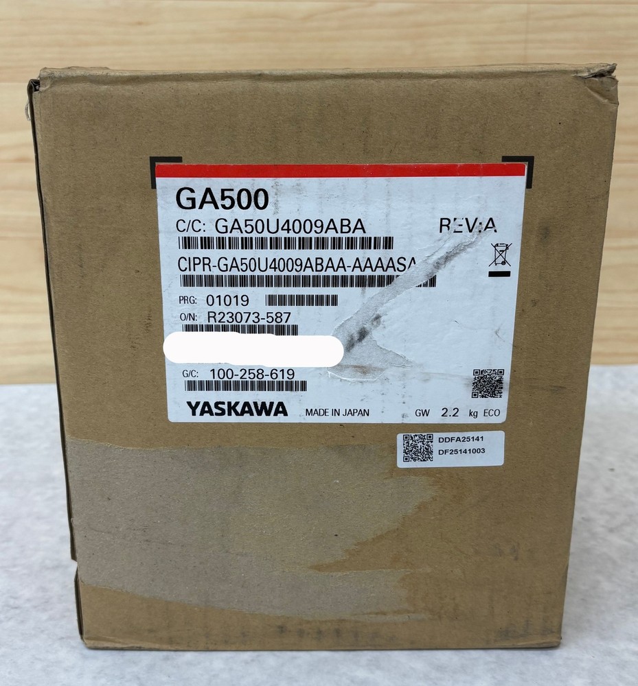 Yaskawa GA500 GA50U4009ABA 3 HP 480V 3-Phase Variable Frequency Drive