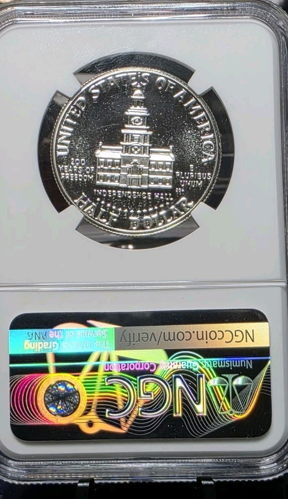 1976 S Silver 50c PF69*Cameo RARE