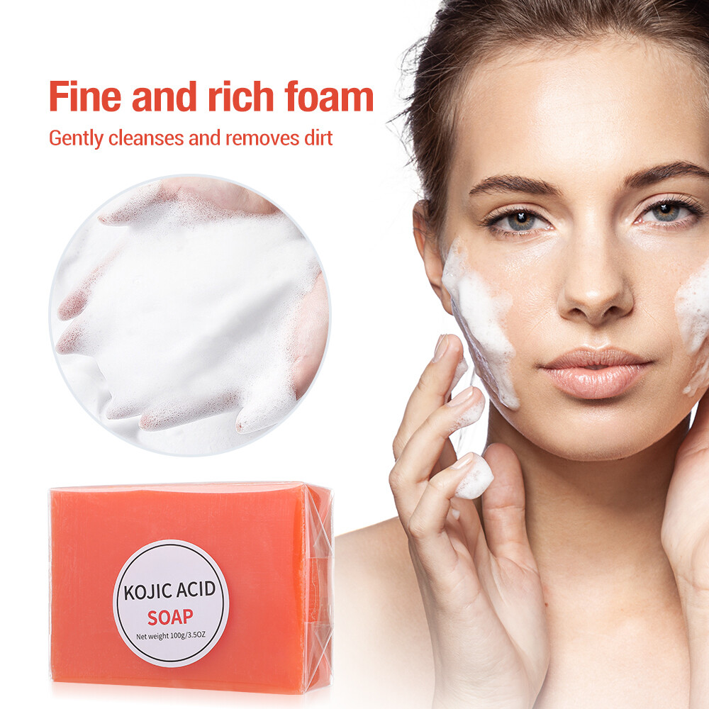 5/3X Skin Brightening Soap Original Kojic Acid Soap for Dark Spot Whitening 100g