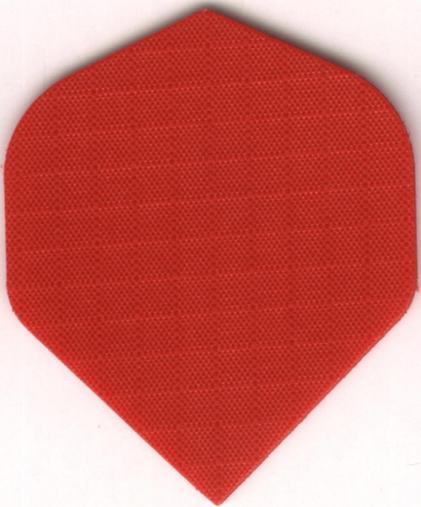 Red Nylon Dart Flights: 3 per set