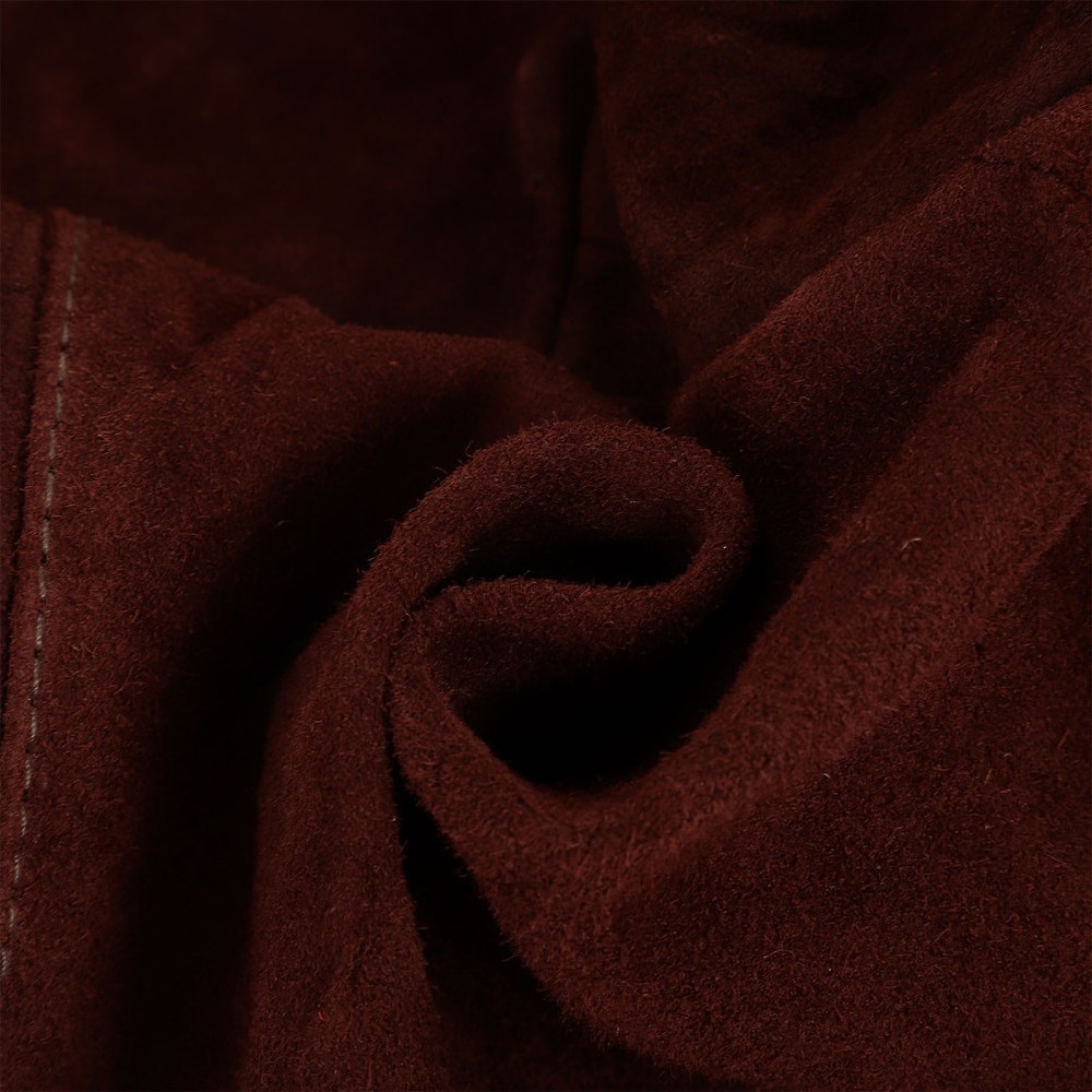 Cowhide Welding Hood Protective Caps With Neck Shoulder Drape