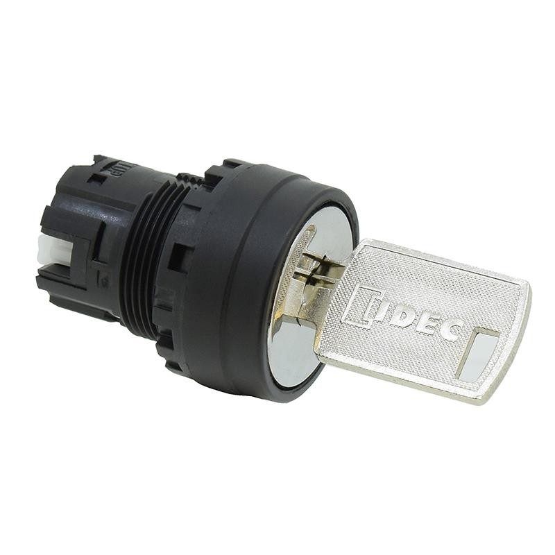 IDEC 22mm 3 Position Maintained Key Switch Head YW1K-3A