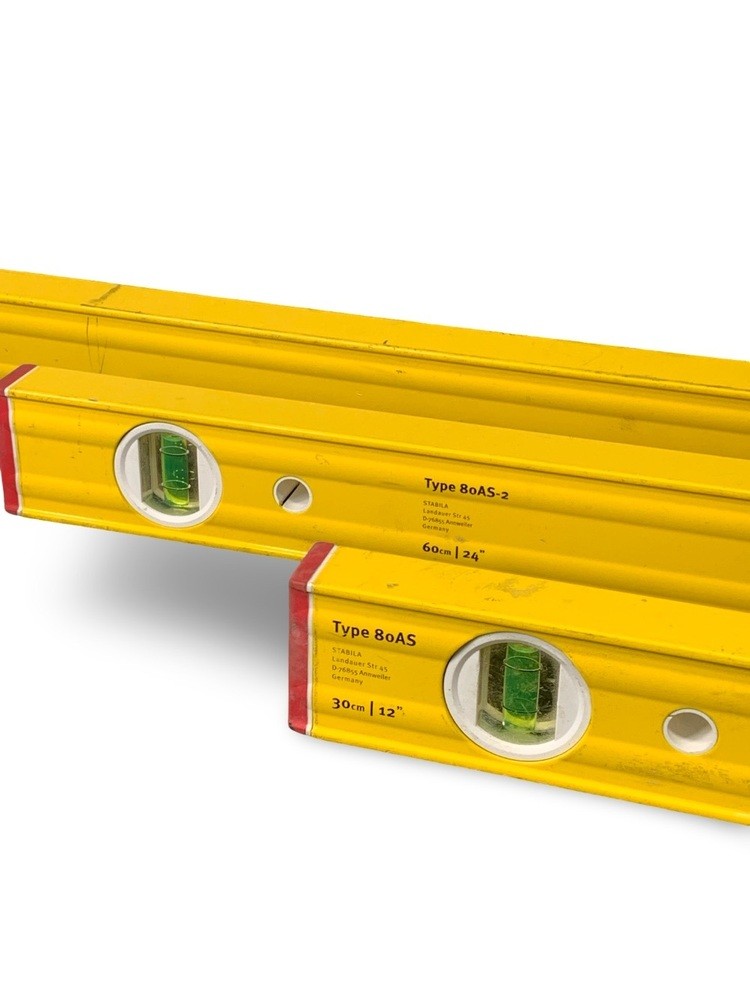 Used 3-Piece Stabila Non-Magnetic Level Set – Tools Level Set