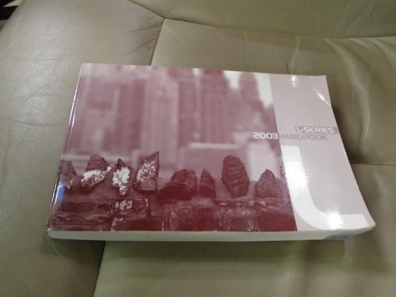 SAT L SDN 2003 Owners Manual 1061919