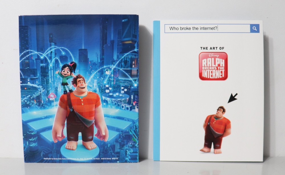Ralph Breaks The Internet Target Exclusive Replacement Case Box & Art Book