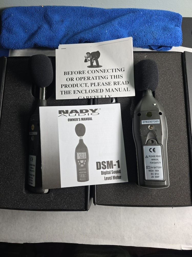 2-Professional High Accuracy Sound Level Meter 30dB-130dB Measuring Range