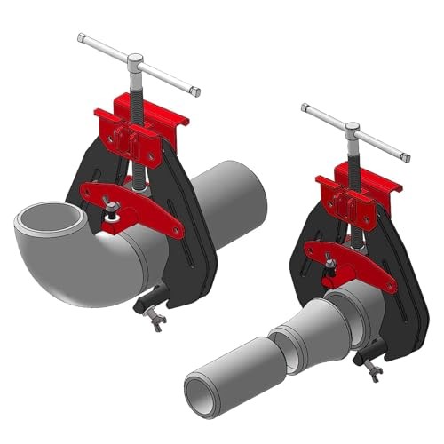 8"-20" Heavy Duty Pipe Alignment Clamp, Professional Quick Release T-Handle