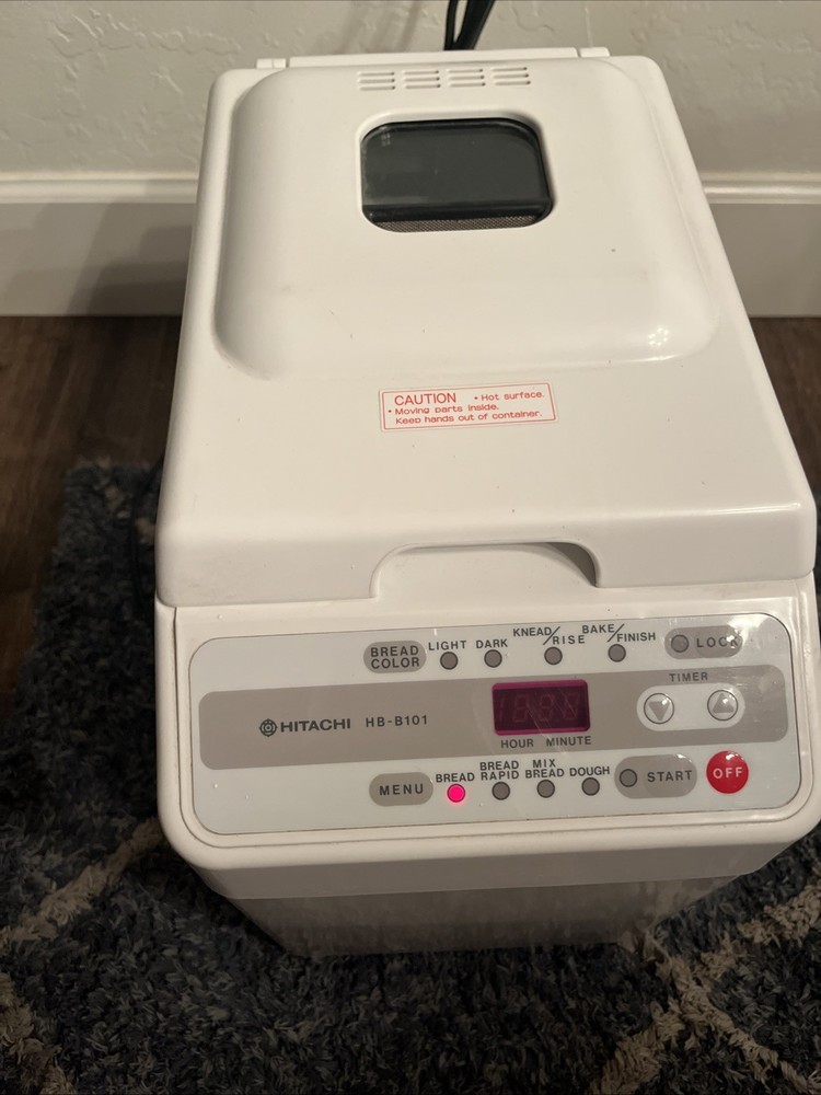 Hitachi Automatic Bread Maker Home Bakery Machine HB-B101...TESTED