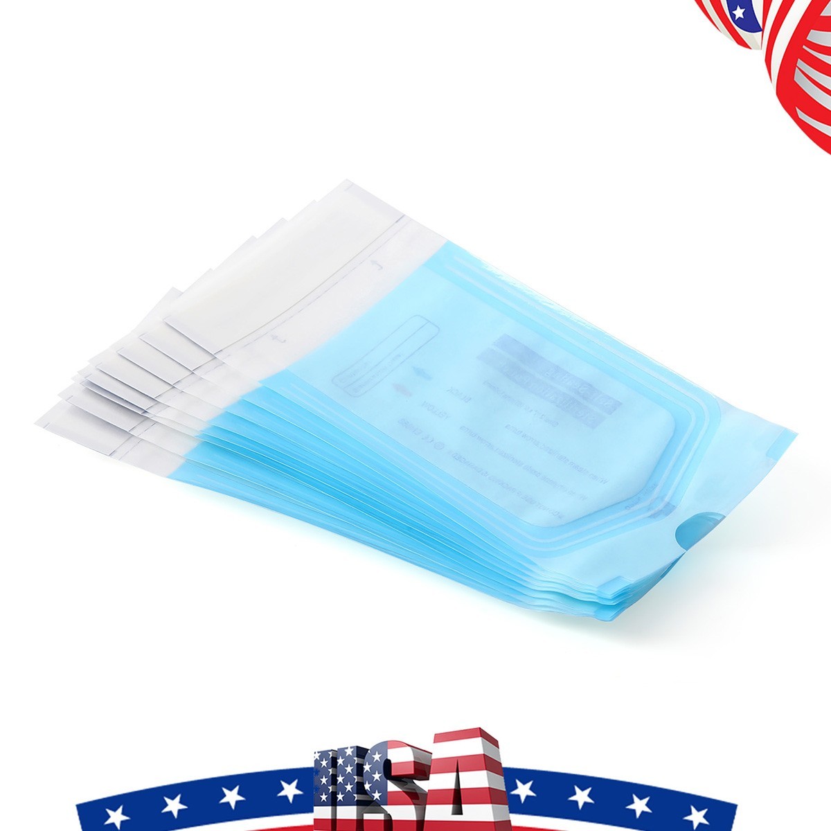 Self Sterilization Pouches Autoclave, Medical Sterilizer Bags Dental Tattoo Nail