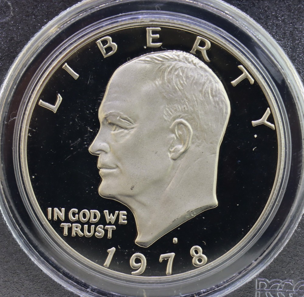1978-S Eisenhower Clad Dollar PCGS PR69DCAM