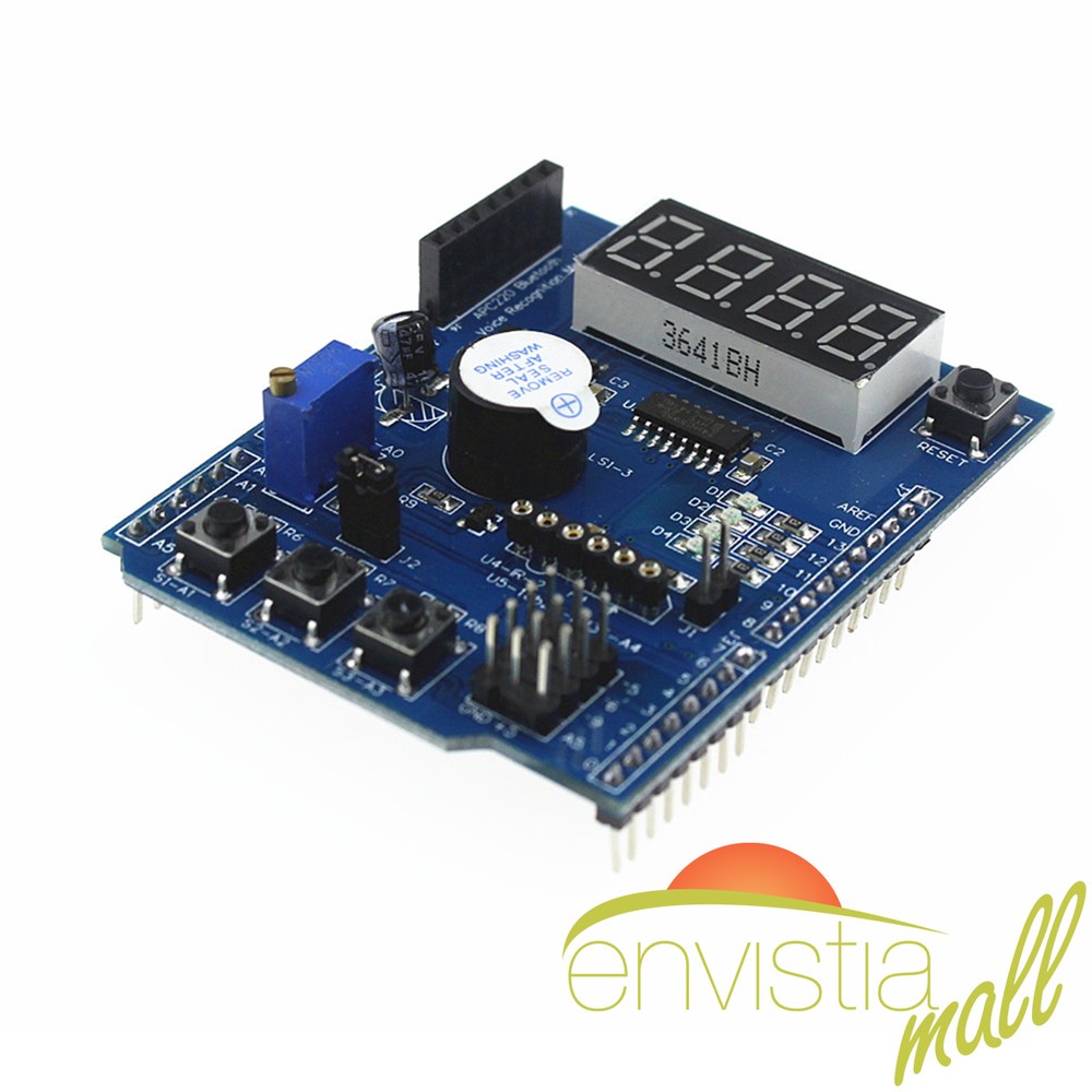 Multi-Function Prototyping / Expansion Shield For Arduino UNO LEONARDO MEGA2560