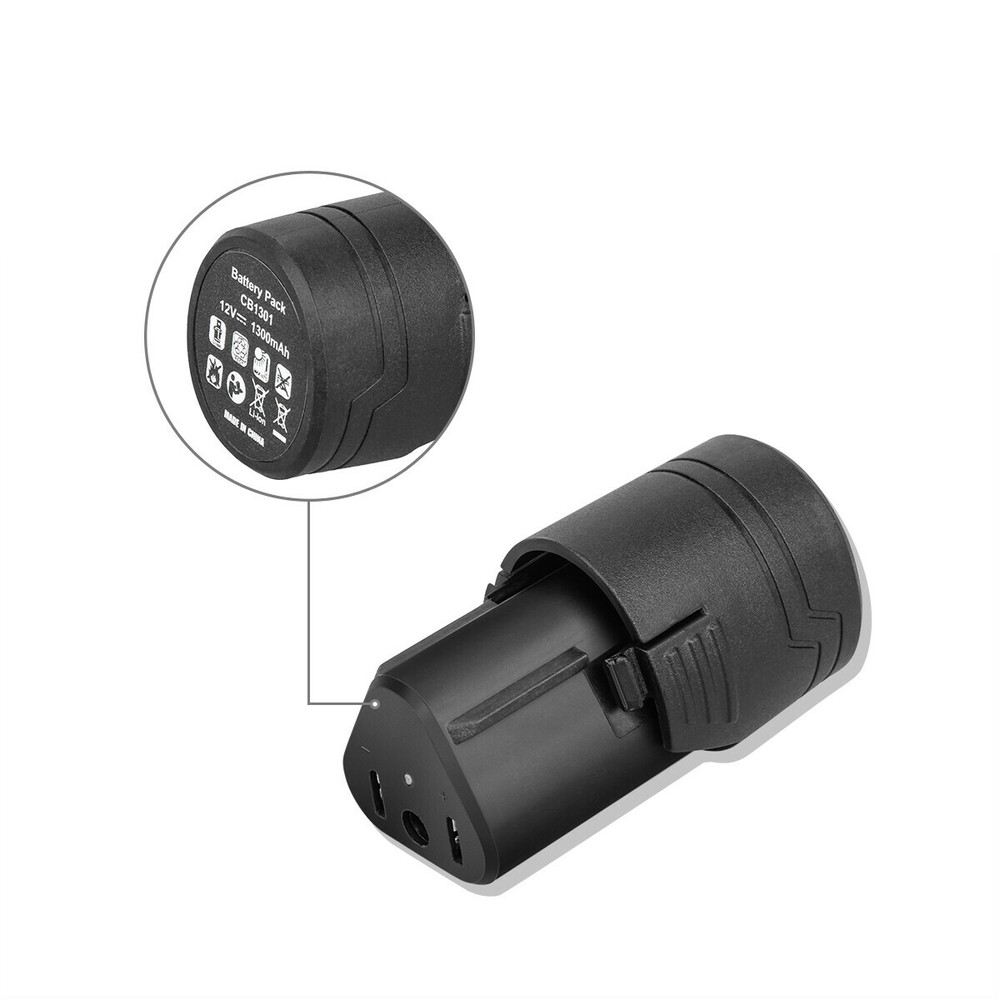 Blue Portable Household Toolbox Cordless Drill+Bits 27-Piece Hand Tool Package