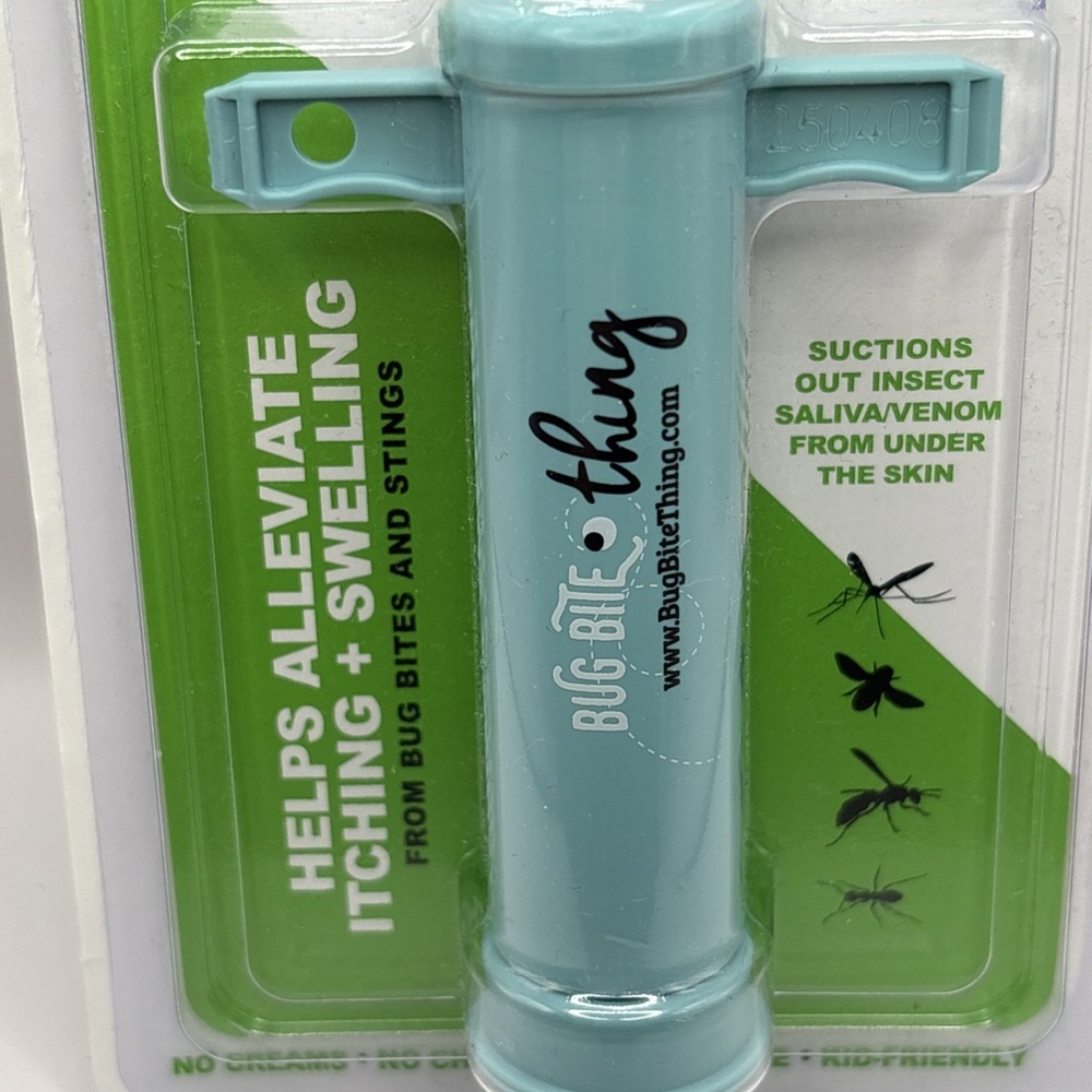 Bug Bite Thing Suction Tool Blue Insect Bite & Sting Relief NEW