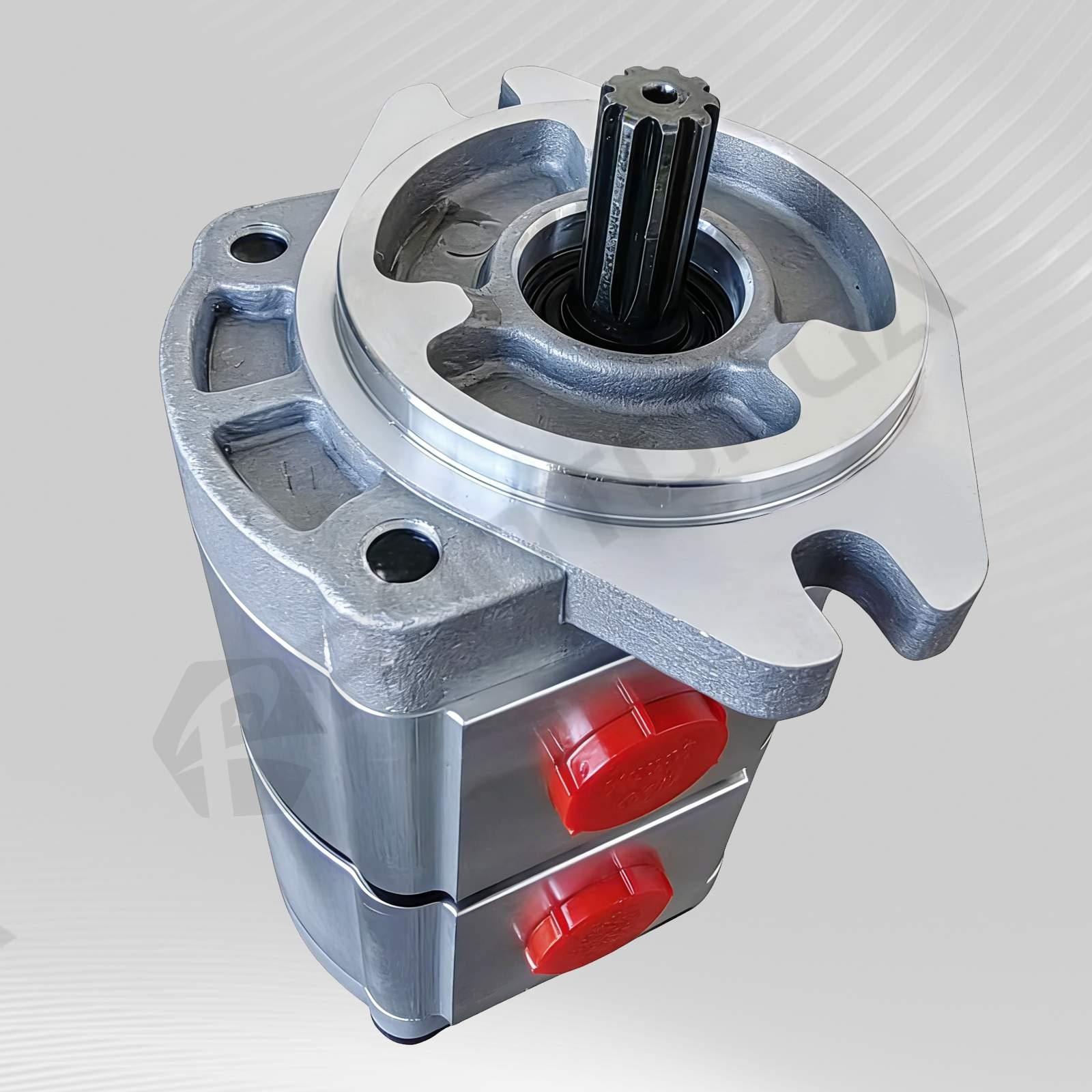 AGT Hydraulic Pump Two-Section for Skid Steer Loader KTT23 Accessories New