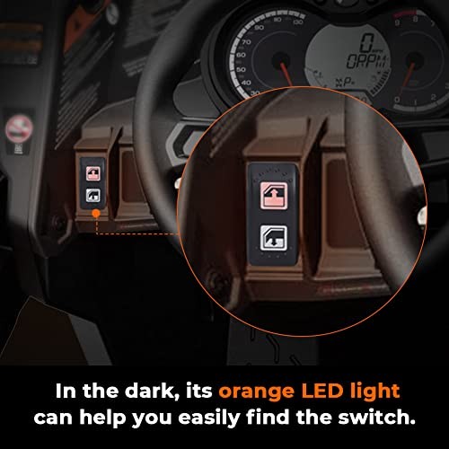 Left Hand Driver Power Window Switch for Can-Am Defender & Defender Max 2 Pack