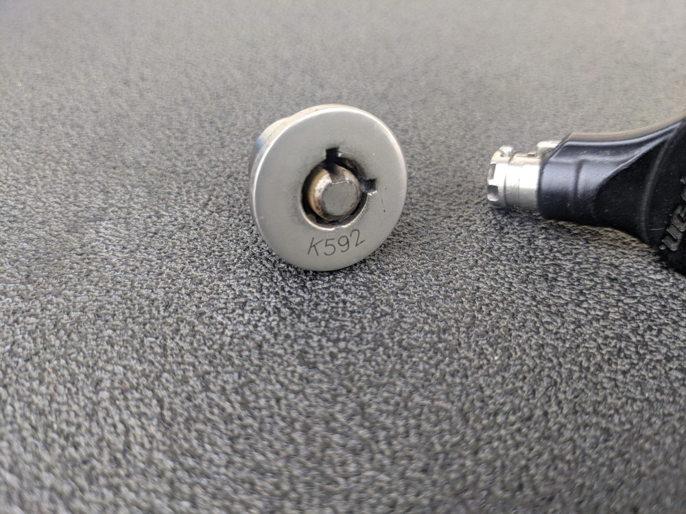 #bm956 Snap On Tools Toolbox Roll Cab Key Replacement Chest Key K592 + Cylinder