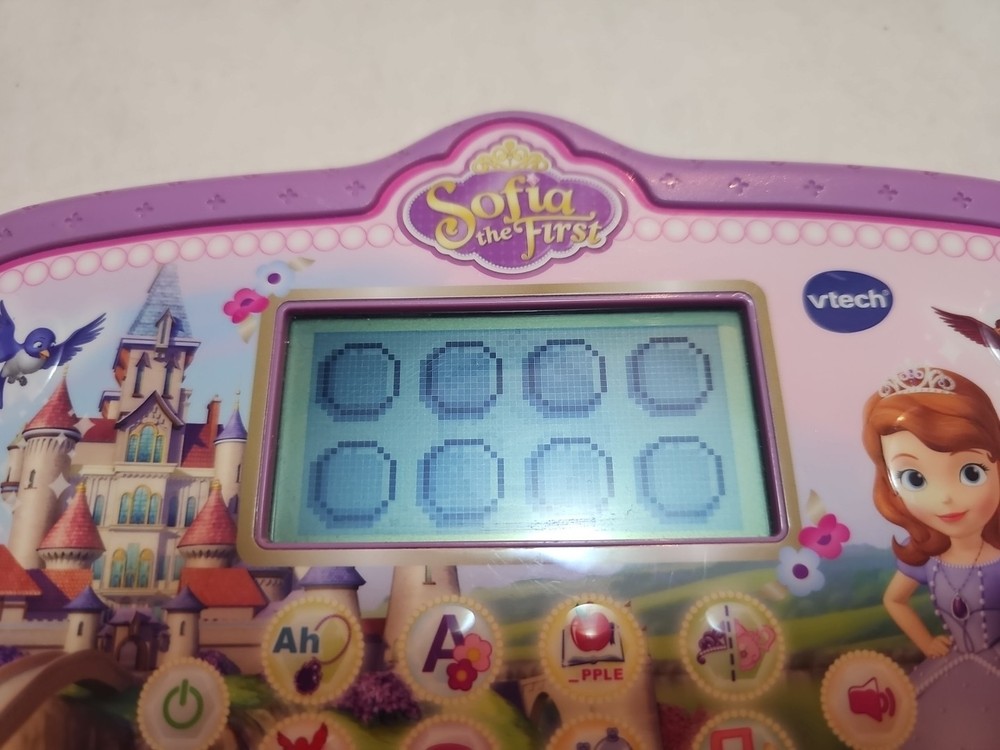 VTech Disney Princess Sofia First Royal Learning Tablet Electronic-tested