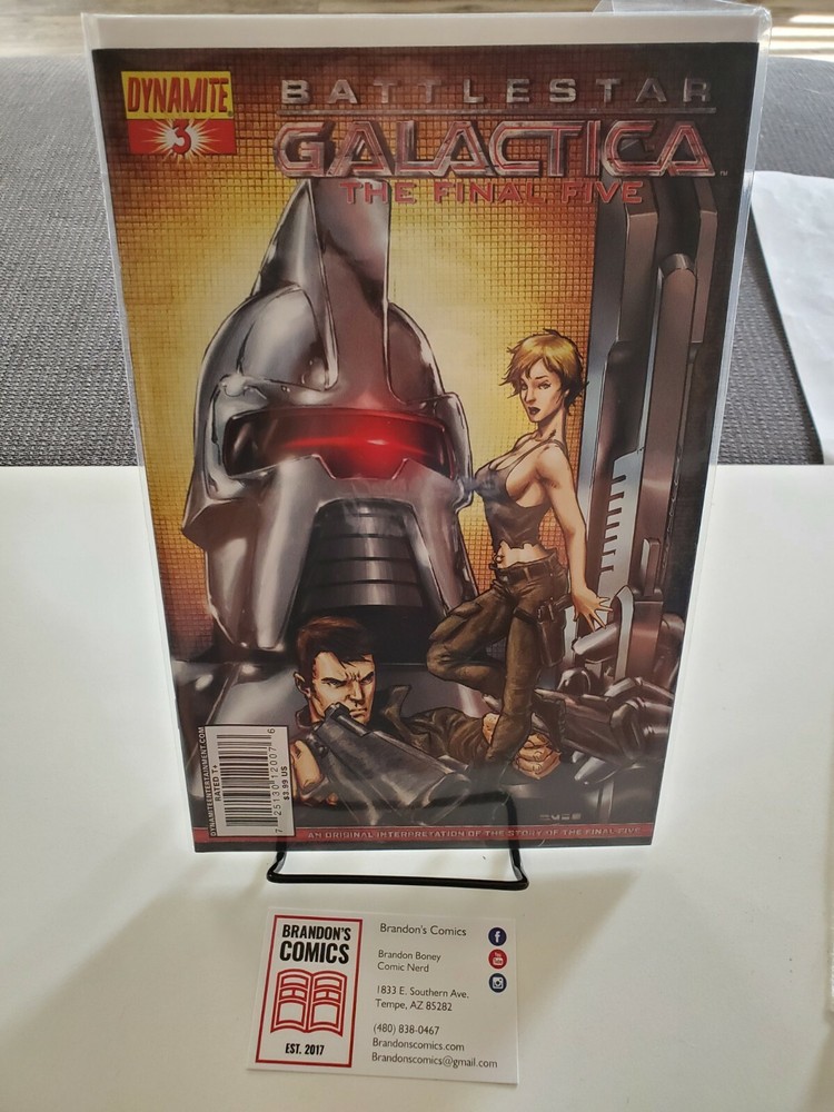 Battlestar Galactica The Final Five Comic #3 A  Dynamite 2009